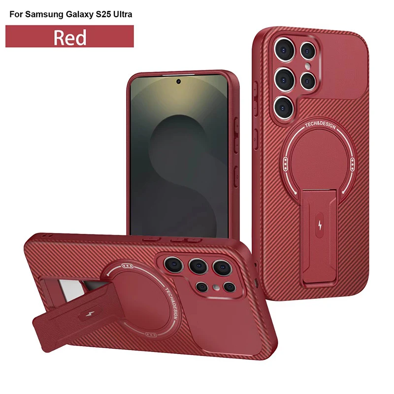 Wireless Charging Invisible Holder Phone Case