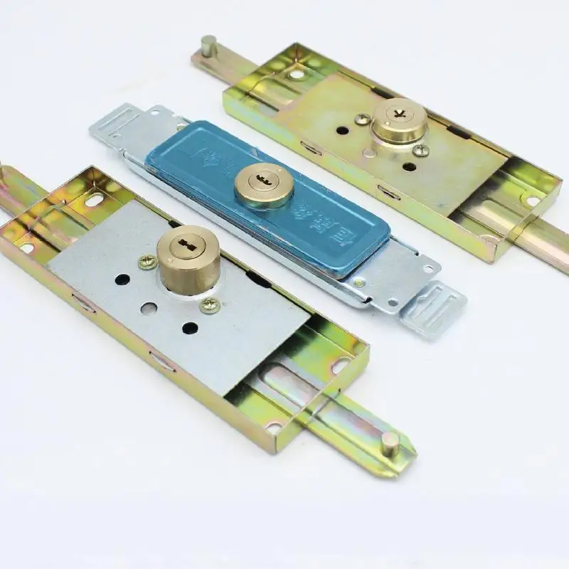 Rolling Security Door Lock Roll Gate Anti theft Locks with Key Install Middle or Bottom Shutter