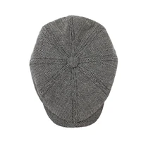 Unisex Casual Newsboy Hat for Travel, Shopping & Vacation - Retro Beret for Spring, Autumn & Winter 3