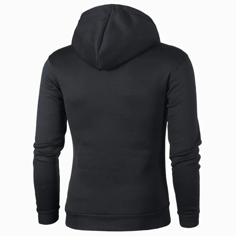 Autumn Winter KPOP Fashion Style Harajuku Slim Fit Tops Loose Casual All Match Outerwear Solid Long Sleeve Hooded Sweatshirt