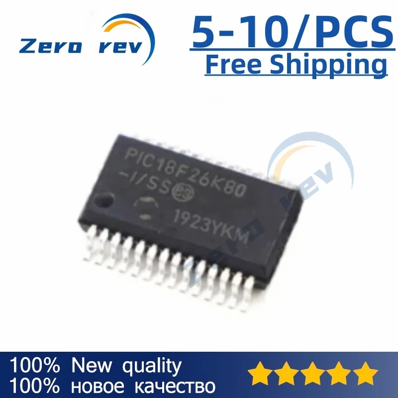 

5-10Pcs 100% New Free Shipping PIC18F26K83-I PIC18F26K80-ISS PIC18F26K40-I SS SSOP-28