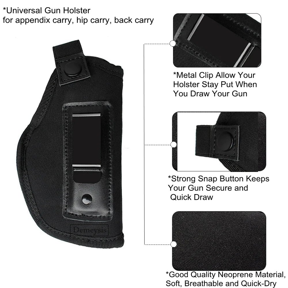 Universal Concealed Carry Gun Holster