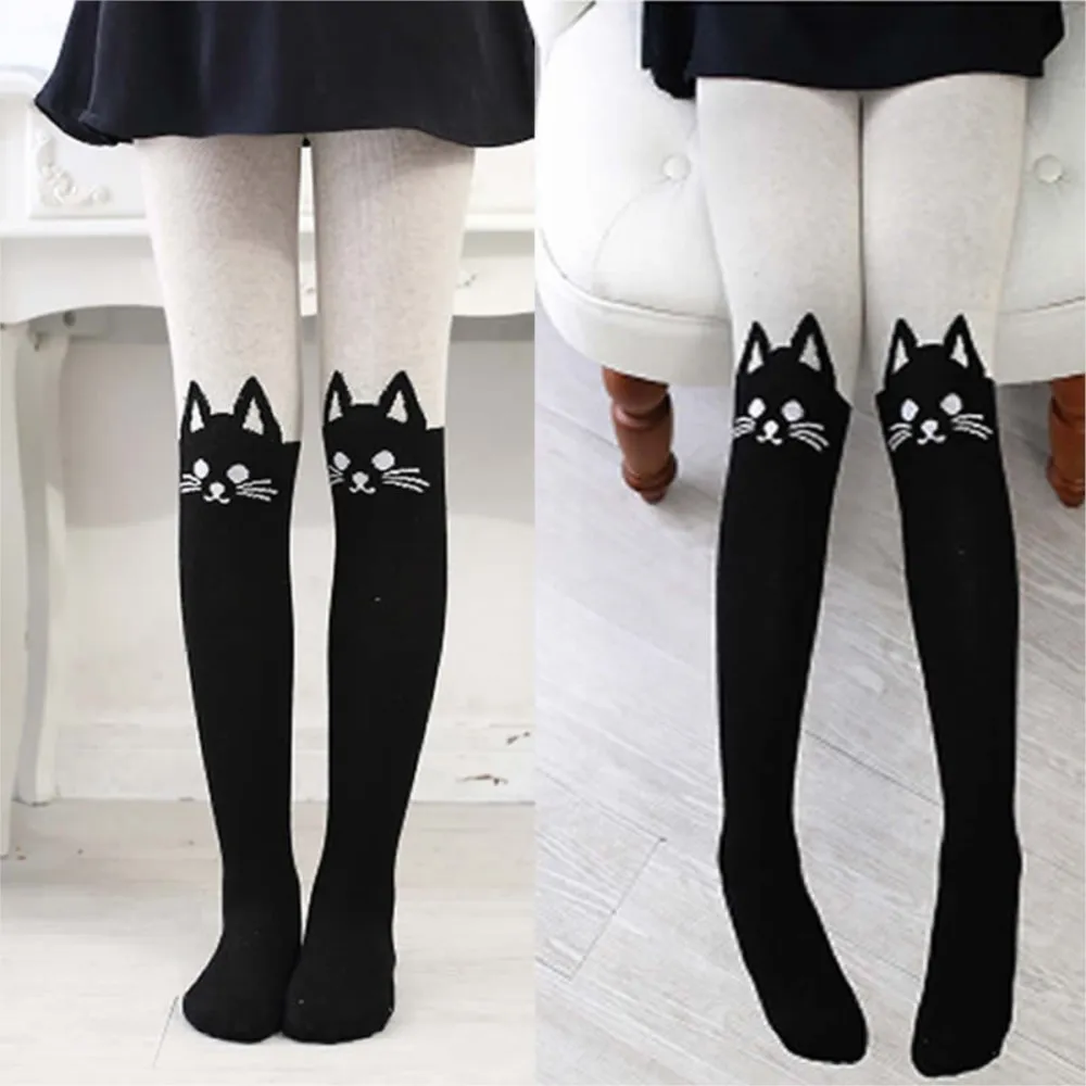 Kids Pantyhose Ballet Tights Toddler Tights Cartoon Designs