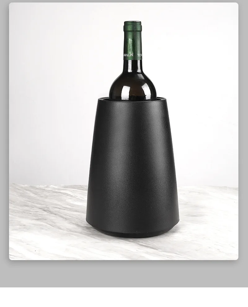 Description Picture 4 of itemQuick cooling champagne red wine ice bucket car thermal insulation ice wine ice bucket easy to carry plastic ice bucket
