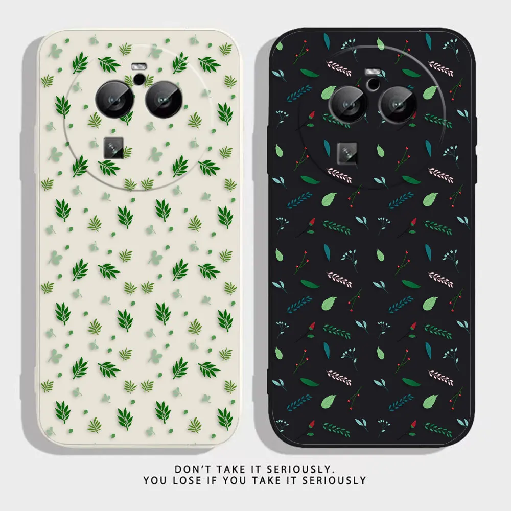 

Rainforest Leaf Phone Case For OPPO FIND X5 X6 X3 X2 REALME 5 6 7 X7 X50 RENO ACE 2 4G 5G PRO Silione Case Funda Cqoue Shell