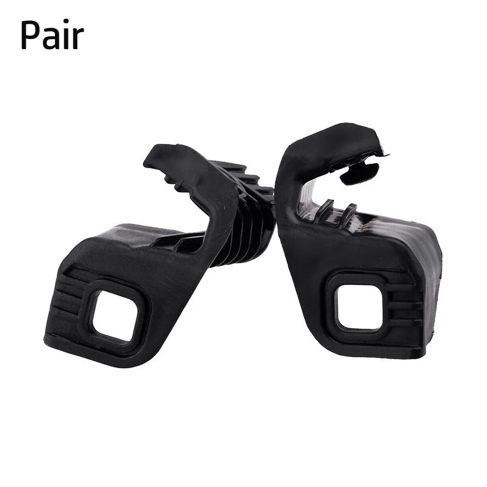 

Clip Headlight Brackets Plastic 51647285597/598 Black Car Accessories LH & Right Mount Bracket Pair High Quality