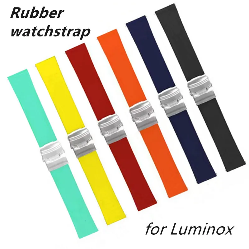 

Ремешок силиконовый для Luminox XS3749 3789 3741 3745, 24 мм