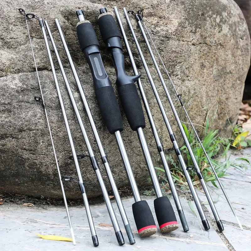 Sougayilang 5 Sections 2.1m Spinning Casting Fishing Rods 2