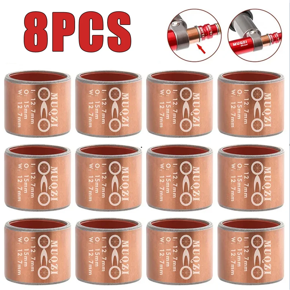 Bicycle Rear Suspension Shock Absorber Bushing Wear-resistant Portable Mountain Bike Shock Absorbers Bushing Cycling Accessories
