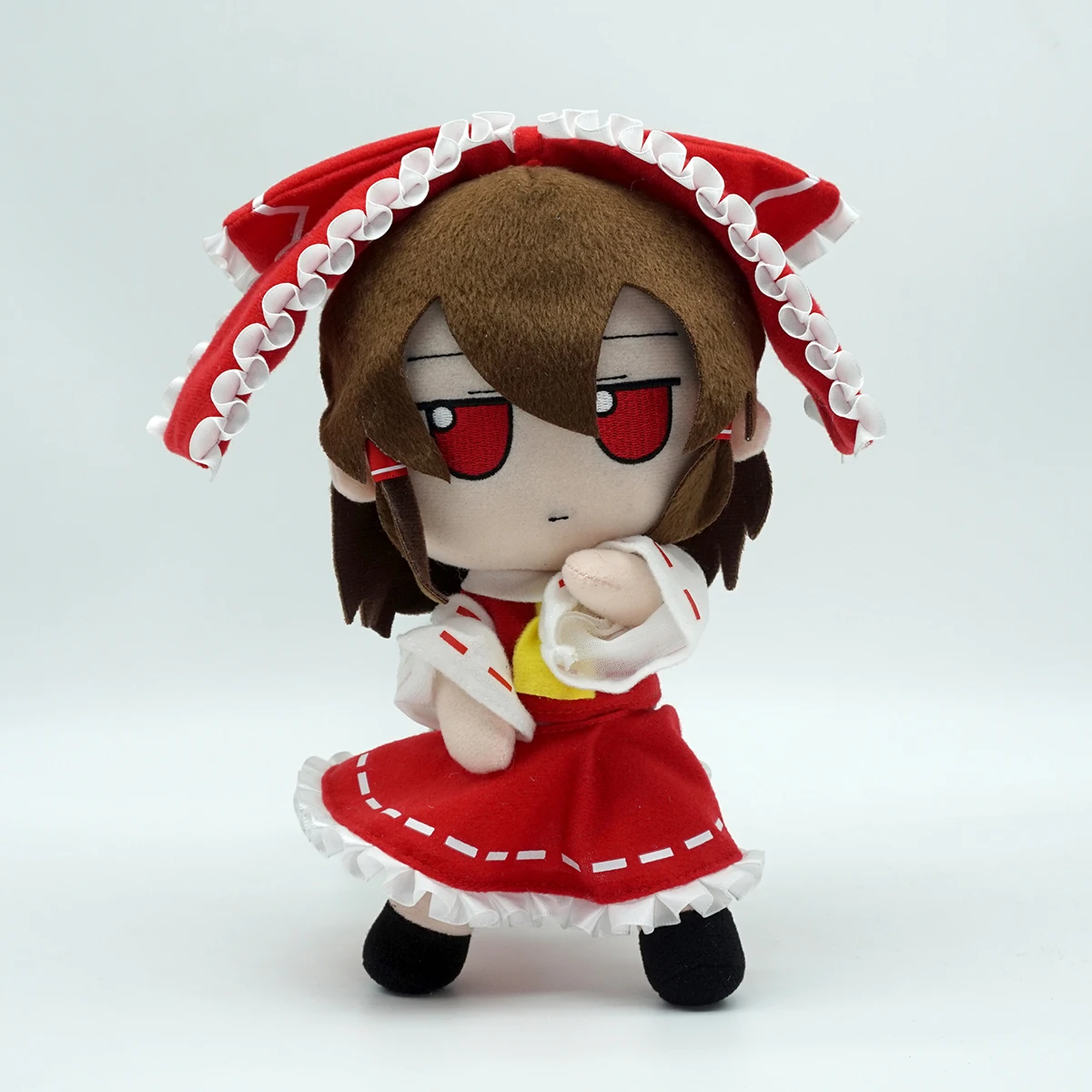 

Lovely Plush In Stock TouHou Project Reimu Movable Bones Ver. Doll Figure Toy X1 Kawaii Gift Shipping In 2 Days