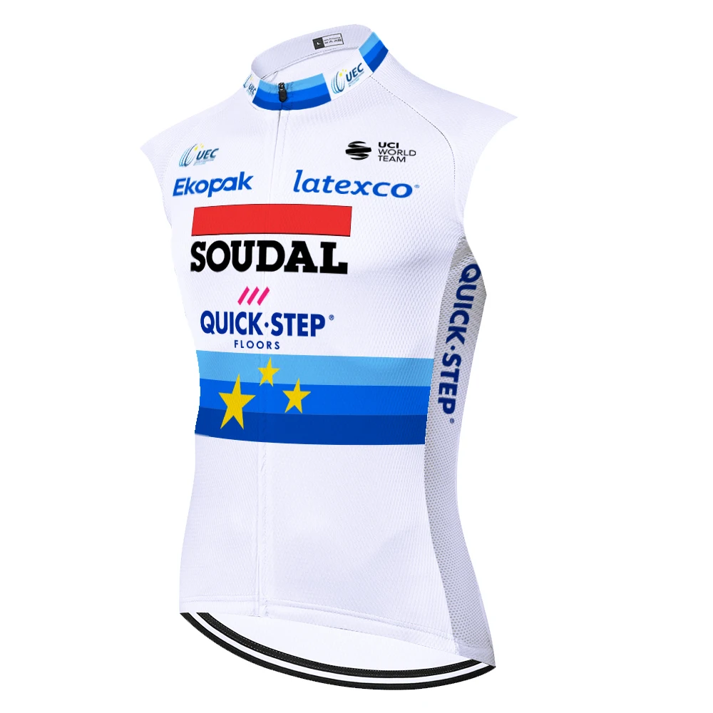 Quick step bike Jersey men Maglia sleeveless Masculino Camiseta Sin Mangas Maillot Jersey Camisa Masculina Ciclismo Hombre cycling jersey