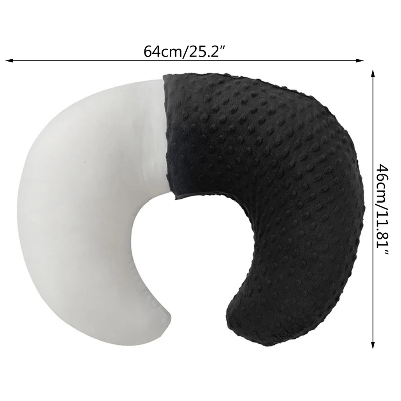 Baby Breastfeeding Pillow Soft & Breathable Infant Nursing Cushion Head Support