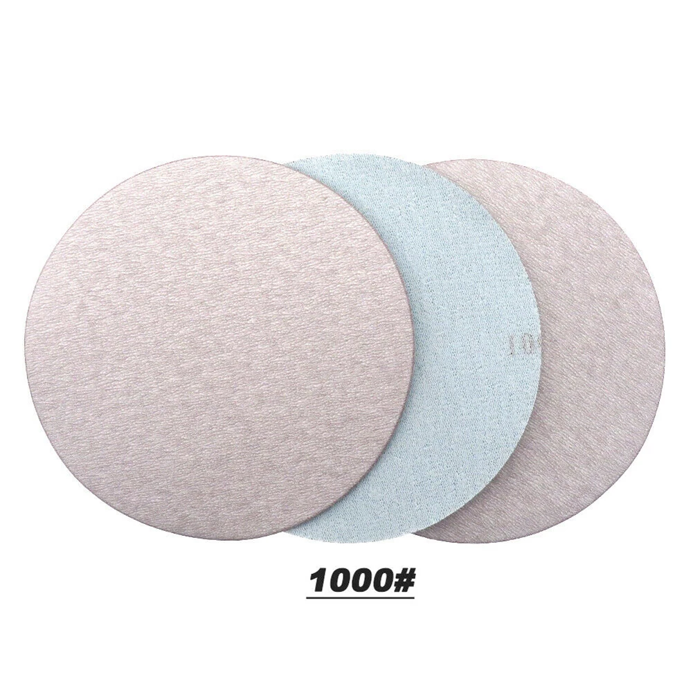 

25pcs Sandpapers Hook And Loop 5 Inch 1000 2000 3000 4000 5000Grit Sand Paper Sanding Discs For Dry Wet Grinding Abrasive Tools