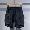 Men Fashion Caogo Shorts Big Pockets Jogger Short Hip Hop Streetwear Harajuku Trousers Plus Size Streetwear Hip Hop Sweatpants 3