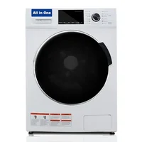 Compact 2-in-1 Ventless Washer Dryer Combo 2.7 Cu.Ft LED Display 1400 RPM Spin 16-Cycle Options Perfect Apartments RVs Homes 1