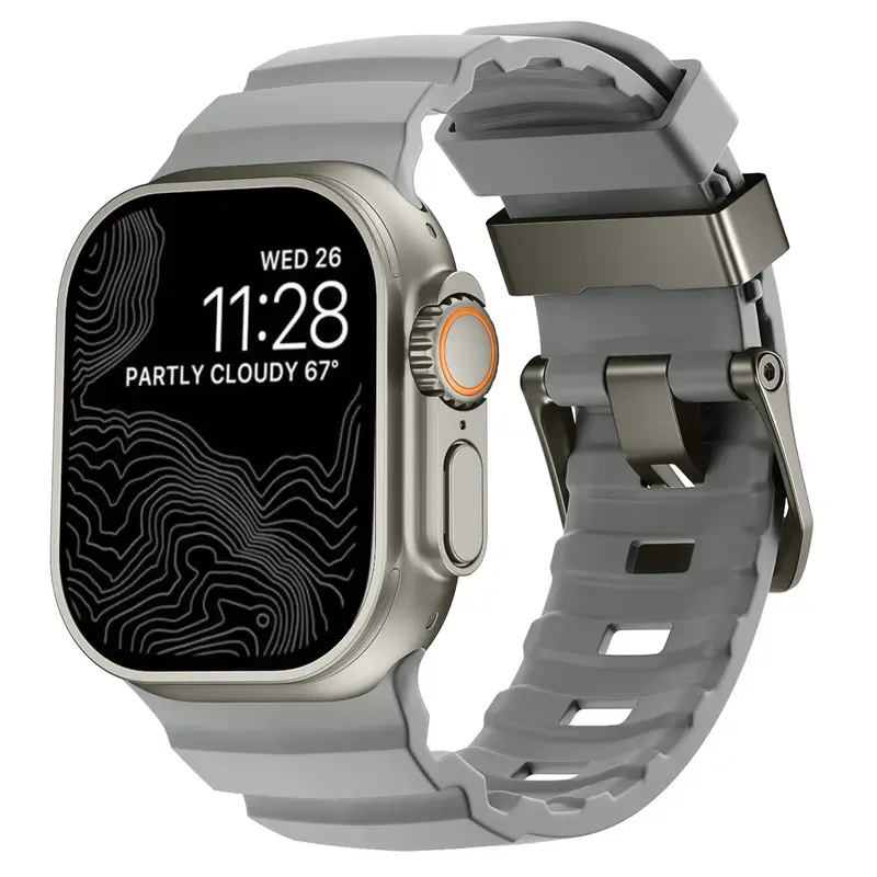 Trail Silicone Band for Apple Watch Ultra 3 2 49mm Strap 46mm 45mm 44mm Sport Bracelet for iWatch Series 11 10 Ultra 9 8 7 6 SE3 - Image 21