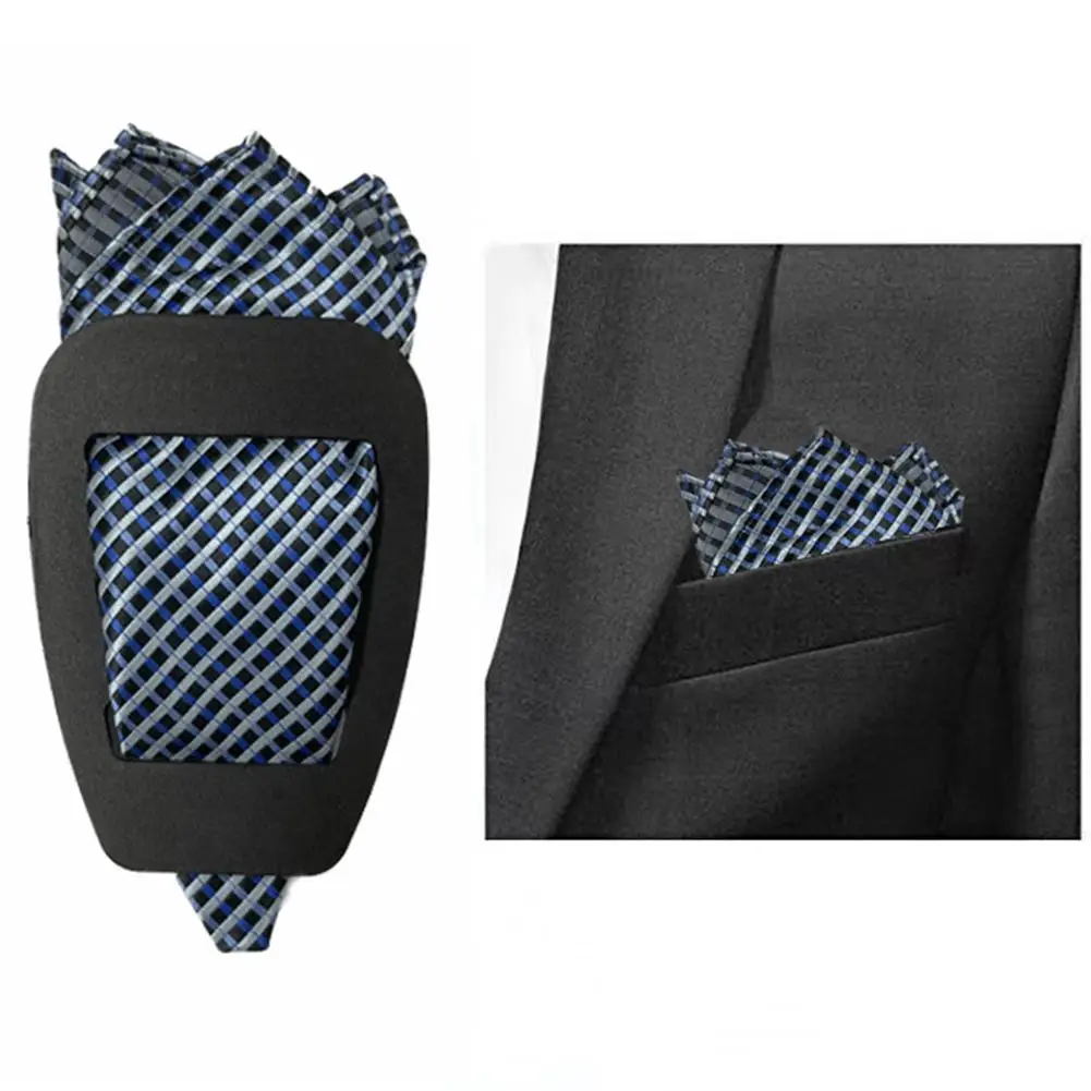 

Модный Карманный квадратный держатель, органайзер для носовых платков, Мужские Складные носовые платки, аксессуар для одежды Z6E3