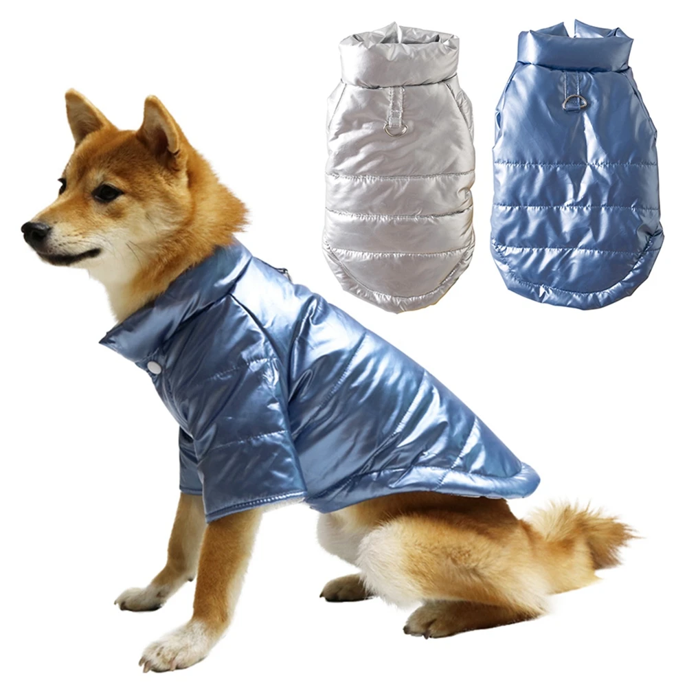 Winter Dog Clothes Thicken Warm Pet Dog Jacket Coat Waterproof Puppy
