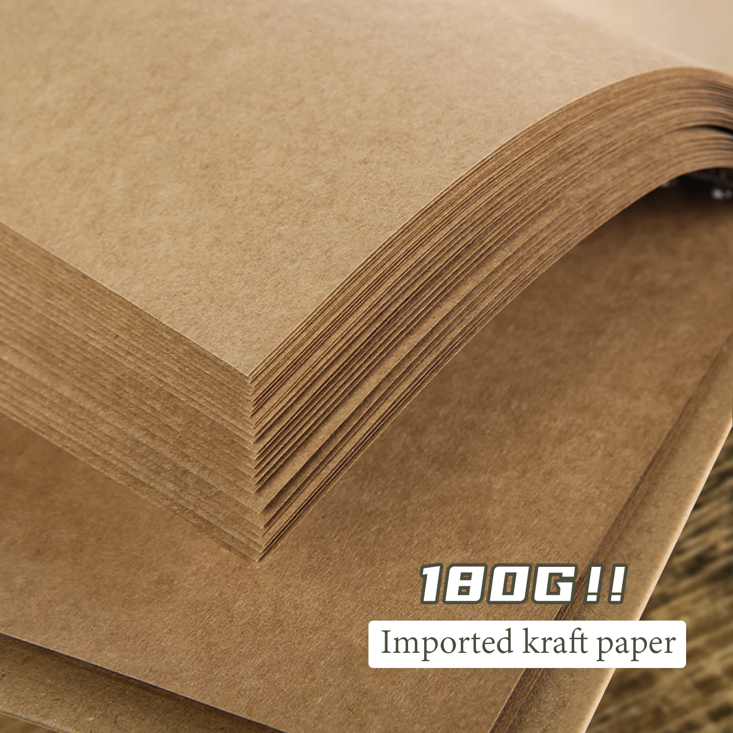 DIY Handbook Photo Album with Bow Ribbon and Double Coil Binding - 30 Sheets