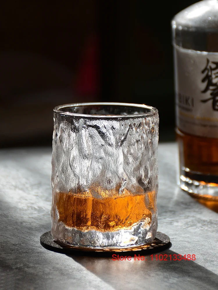 First Snow Whisky Glasses Whiskey Classic Cup Japan Aderia Design Old Fashioned Wineglass Thick Heavy Crystal Glacier Beer Mug