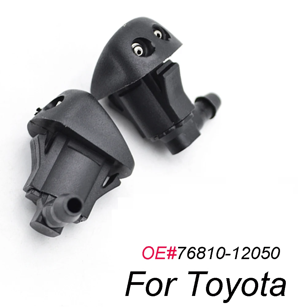 2X Set Ugelli Lavavetri Parabrezza Per Toyota Yaris Xp10 Tacoma Mr2 Mk2 Mk3 Celica Mk6 Kit Finestrino Anteriore