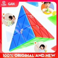 [CubeQuest]Monster Go Pyraminx  Enhanced Magic Speed Cube GAN Pyramid 3X3 Professional Fidget Toys 1