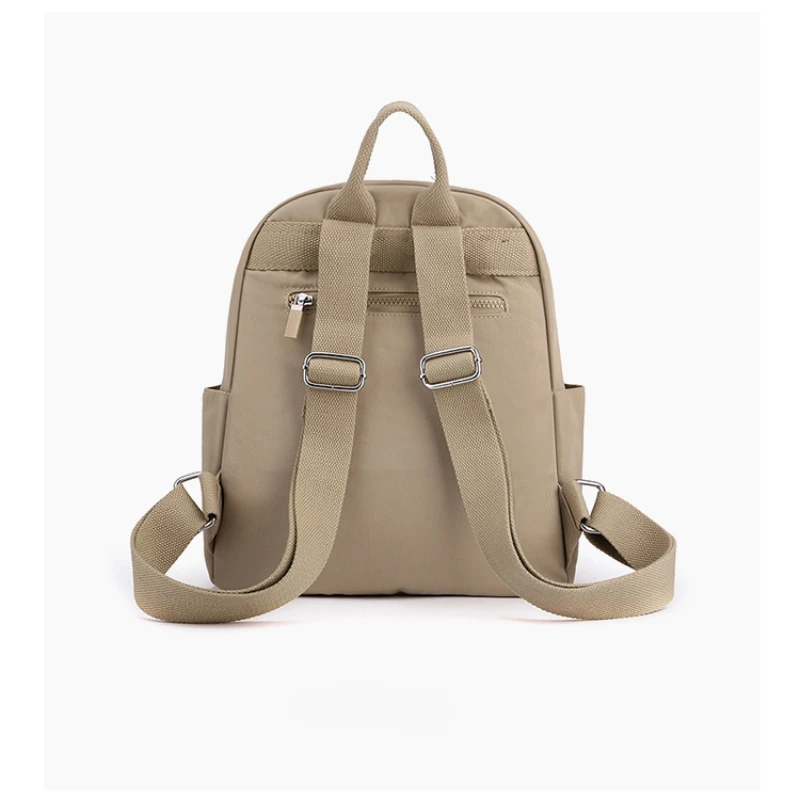 Trendy Women's Shoulder Bag Nylon Outdoor Waterproof Multifunctional Portable Backpack Travel Large Capacity Lady Bags