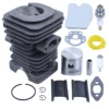 39mm Cylinder Piston Bearing Kit For Husqvarna 240 236 235 236E 240E Chainsaw 545050417 Carb Muffler Gasket Air Fuel Filter Line 2