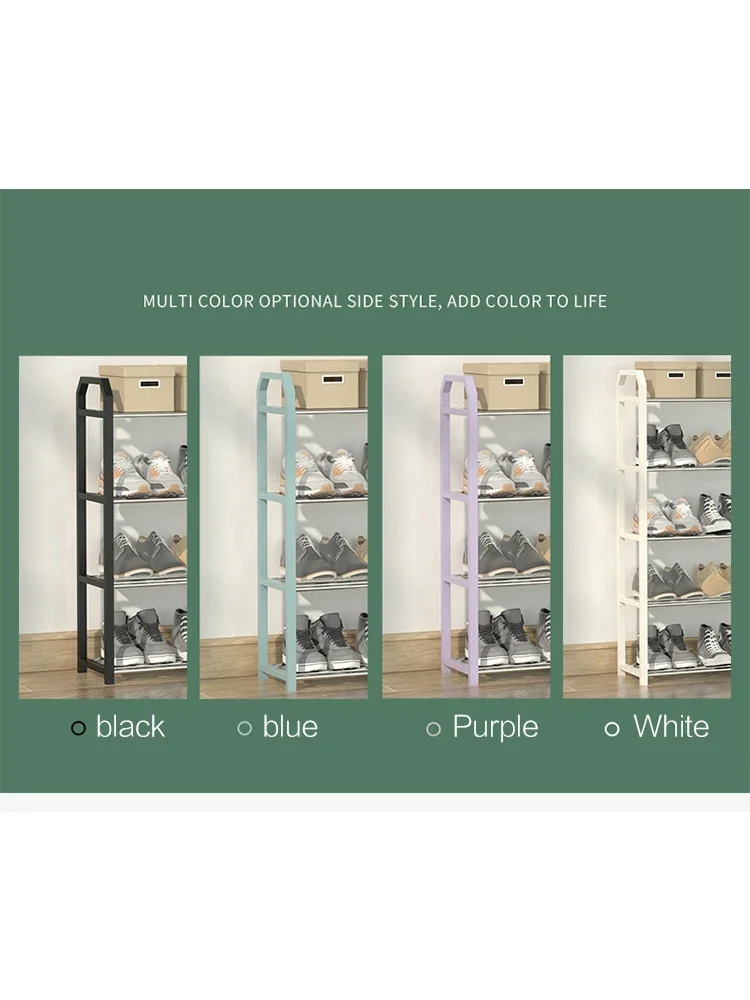 5/4/3 Layers Simple Shoe Rack Dust-proof Storage Shoe Cabinet Multi-layer Assembly Home Door Shoe Shelf Dormitory Organizer Rack 5