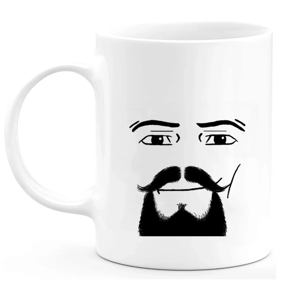 HappyGaoMug - Caneca RO-BLO-X Man Face, Caneca Divertida de