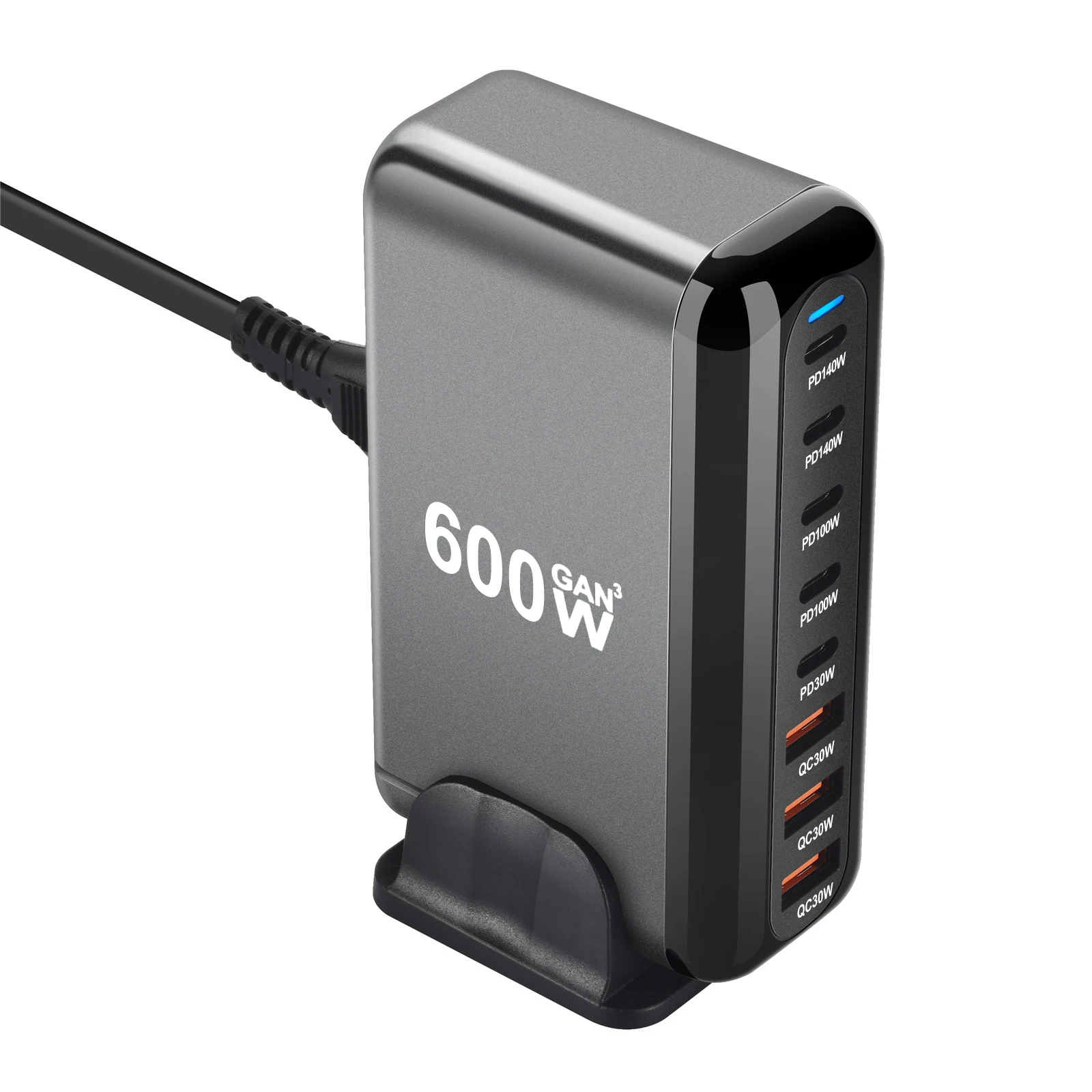 جديد 600 واط غان شحن سريع 3.0 USB نوع C شاحن سريع...