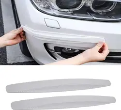 Universal Car Bumper Protector Guard - Anti - Collision & Scratch Resistant Exterior Decor Strip (Gray)