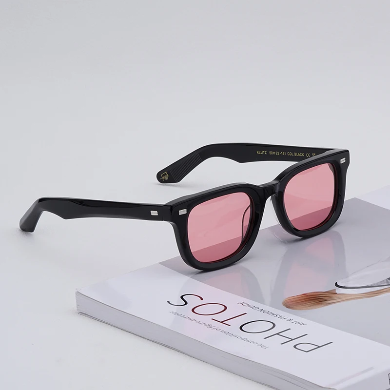 

Johnny Depp Handmade Polarized Sunglasses Men Women Luxury Brand Lemtosh Sun Glasses Vintage Acetate Frame Glasses KLUTZ