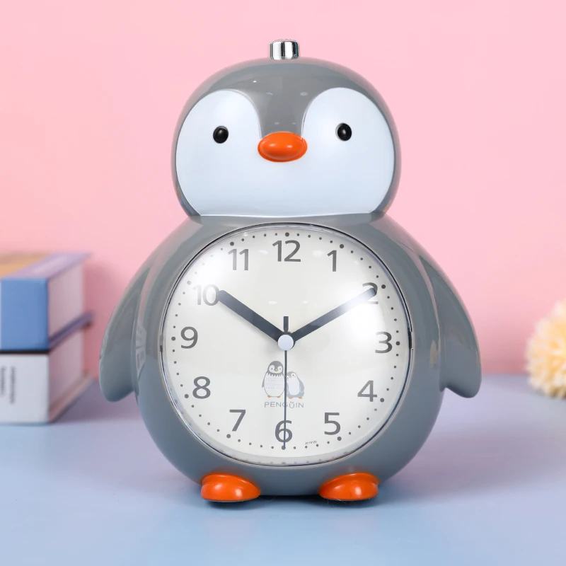 

Cute Cartoon Alarm Clock Intelligent Alarm Clock Can Talk Students Use Children's Room Special Wake-up Artifact for Boys Resin