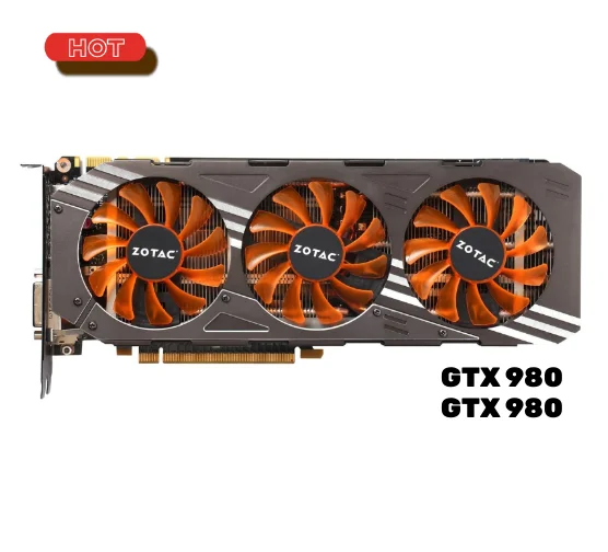 Zotac Gtx 980 4 Gd5 Oc Gaming Gpu Schede Video Nvidia Geforce Gtx 980 4Gb Scheda Grafica Desktop Pc Computer Game Vga Usato