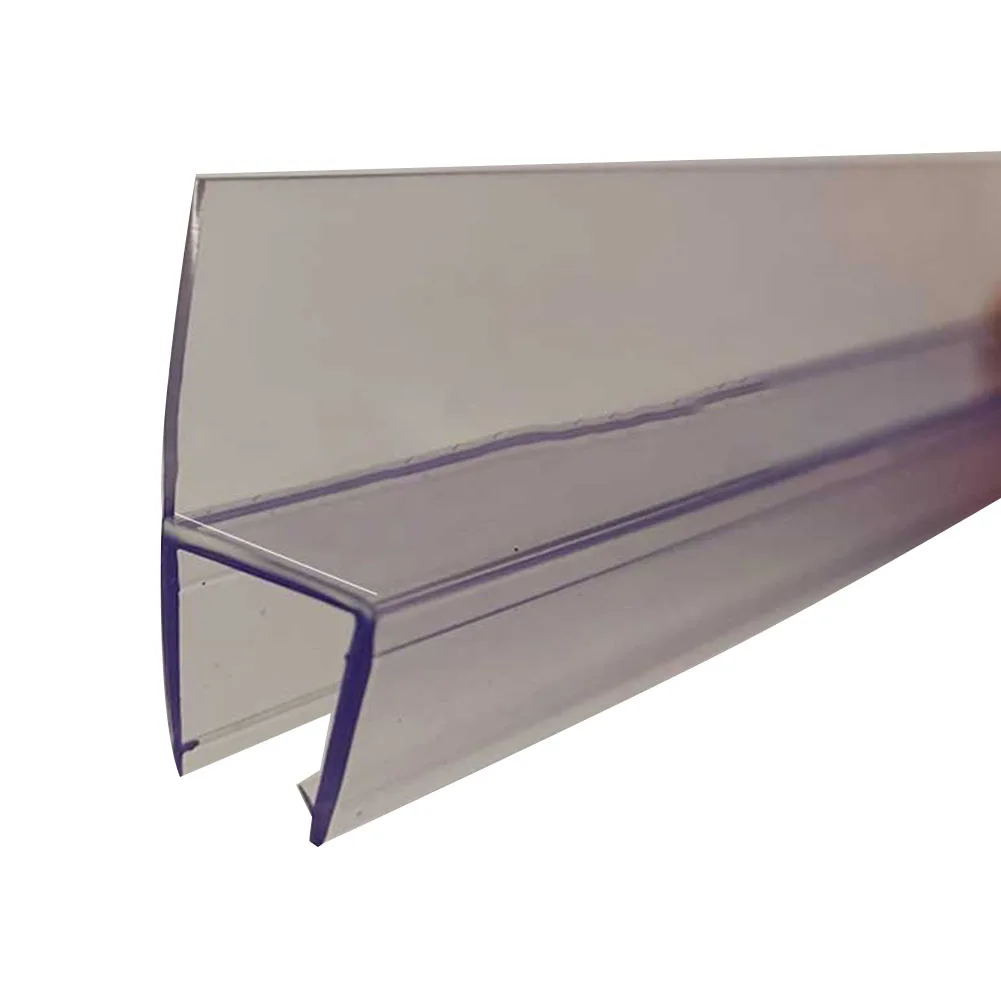 Waterproof Shower Door Seal Set Two 50cm Replacement Strips For Effective Leak Prevention And Simple Installation