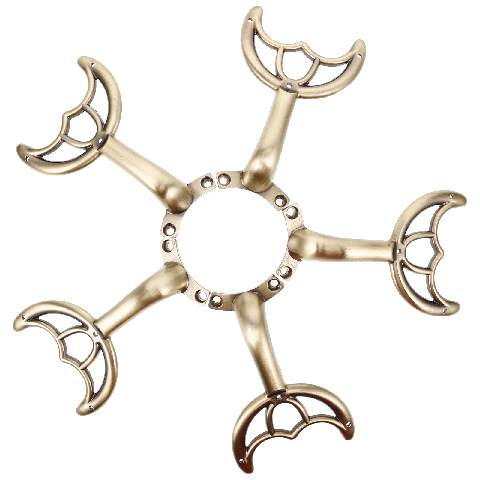 5 Pcs Metal Support Rods For Ceiling Fan Replacement Blade Arms Grommet Covers Accessories Parts Lighting Fans