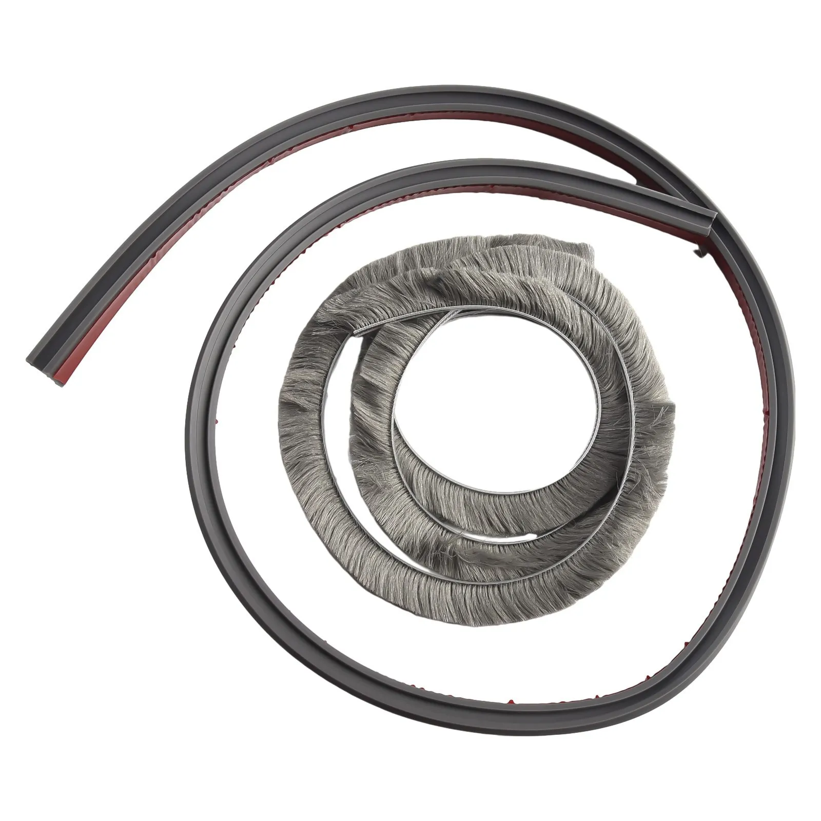 Brush Seal Strip 100CM Wide 25mm Door Stop Self-adhesive Insect-proof Dust-proof Sound Insulation Strip Door Bottom Seal