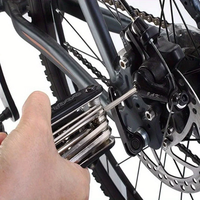 1 set 16-in-1Riding Equipment Portable Bicycle Repair and Repair Tools Mountain Bike Tool Kit Repair Repair Set, Bicycle Tools