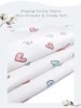 Muslin Blanket Cotton Baby Swaddles 120*120cm Soft Newborn Blankets Bath Gauze Infant Kids Wrap Stroller Cover 4