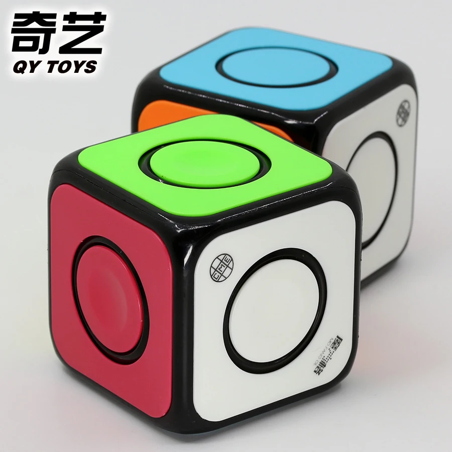 

QiYi Magic Cubes Fingertip Spinner 1x1 куб бесконечности бесконечный куб прикольные игрушки קוביה הונגרית rubix cube cubos