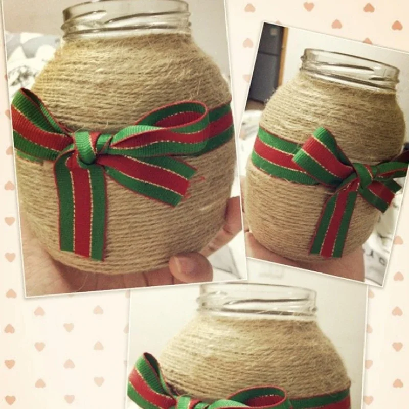 30/50/300 미터 자연 빈티지 황마 로프 코드 문자열 꼬기 삼베 리본 공예 바느질 DIY 황마 대마 웨딩 파티 장식