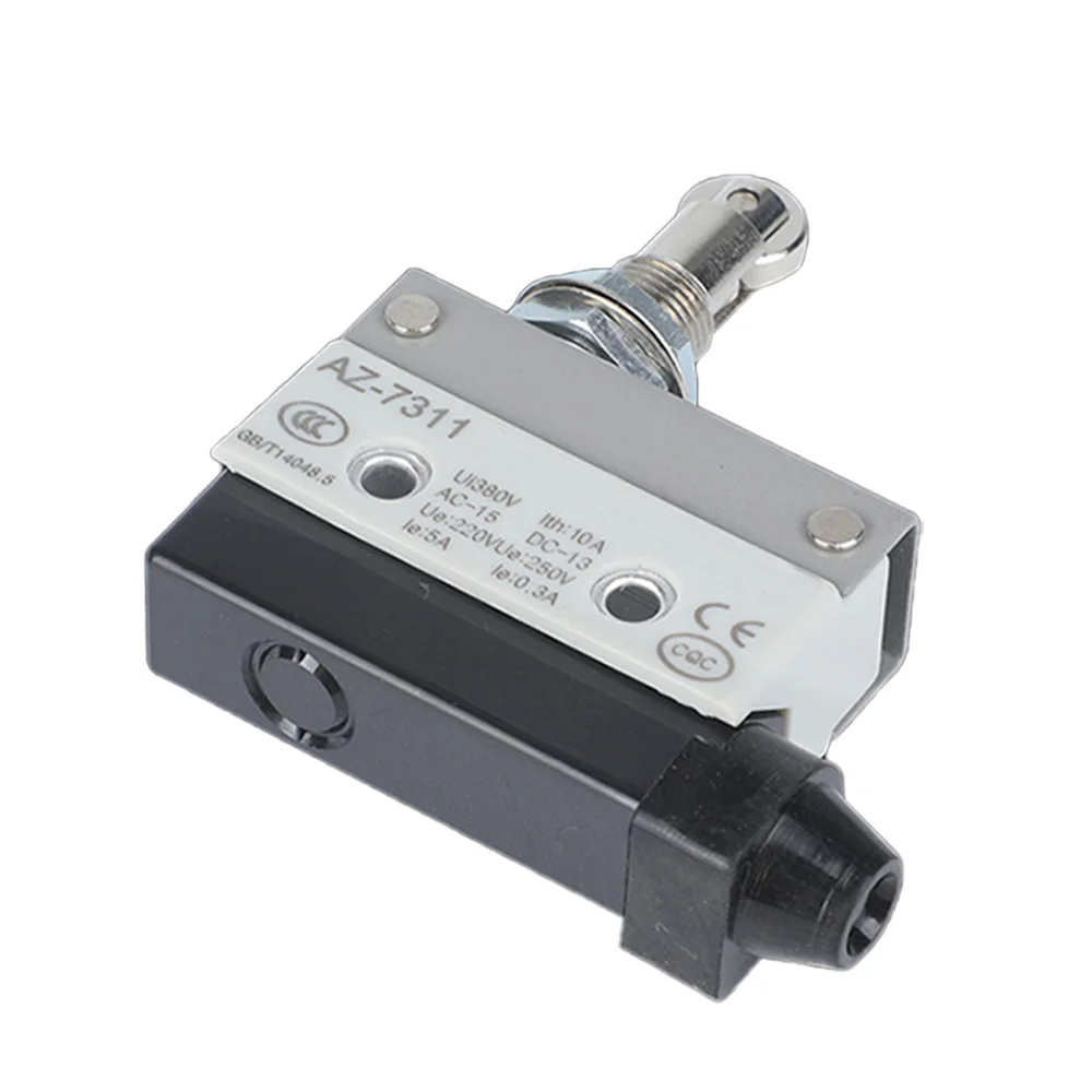 

10A 380V AZ-7311 1NC+1NO Panel Mount Micro Switch Momentary Parallel-Roller Plunger Limit Switch for CNC Mill 3D Printer