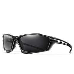 Polarized Sports Sunglasses for Outdoor Activities - Unisex Eyewear for Cycling, Fishing, and Running (BG1)