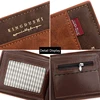 Free Name Engraving New Men Short Wallets High Quality Classic Card Holder Simple Male Purse Zipper Coin Pocket Men Money Clips 5