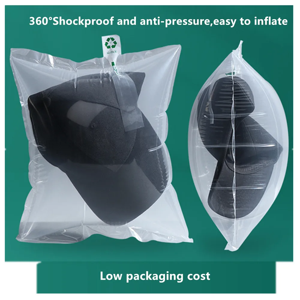 

10 PCS/ 45x45cm Bottom Open Packing Inflated Pouch, Inflatable Air Buffer Plastic Bags In Packaging. Clear Cushion Blocking Bag