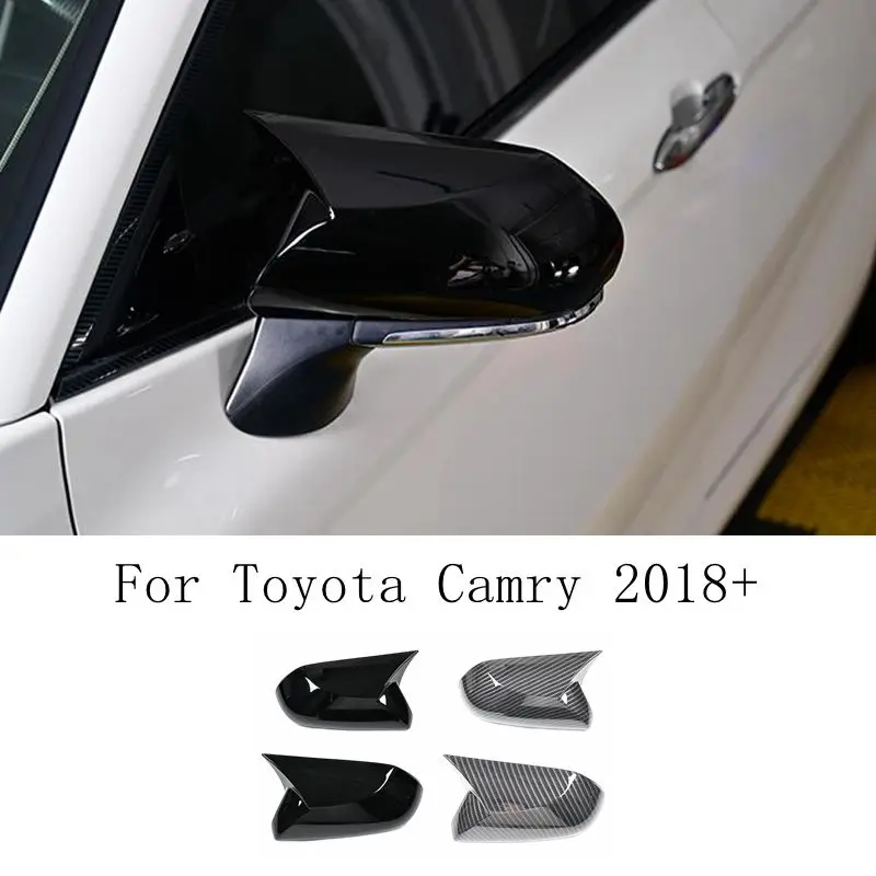 

Для Toyota Camry 70 XV70 2018 2019 2020 2021 2022 гибридная Автомобильная боковая накладка на зеркало заднего вида наклейки ABS аксессуары