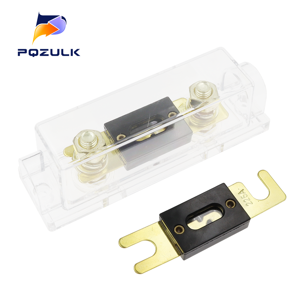 Car Auto Fuse Holder Bolt-on Fuse Automotive Audio Fuse Holders Fusible Link with 40 50 80 100 125 150 250 300 400A Amp