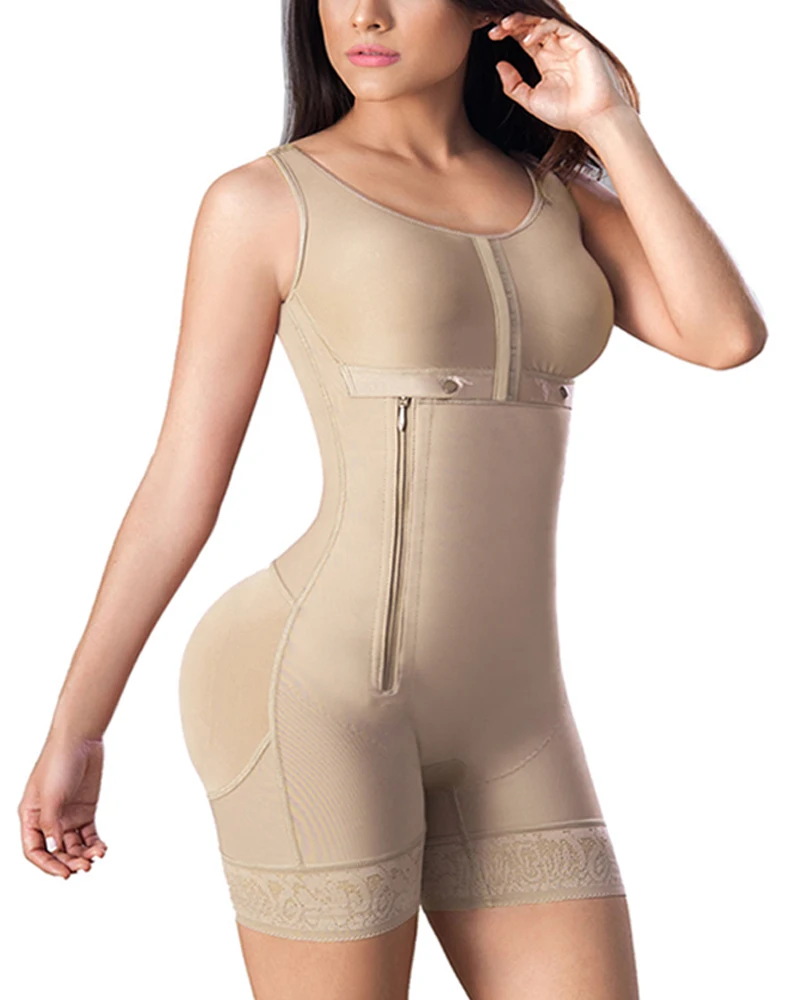 

Shapewear For Women Tummy Control Fajas Colombianas Full Body Shaper Waist Trainer Adjustable Breast Support Corset