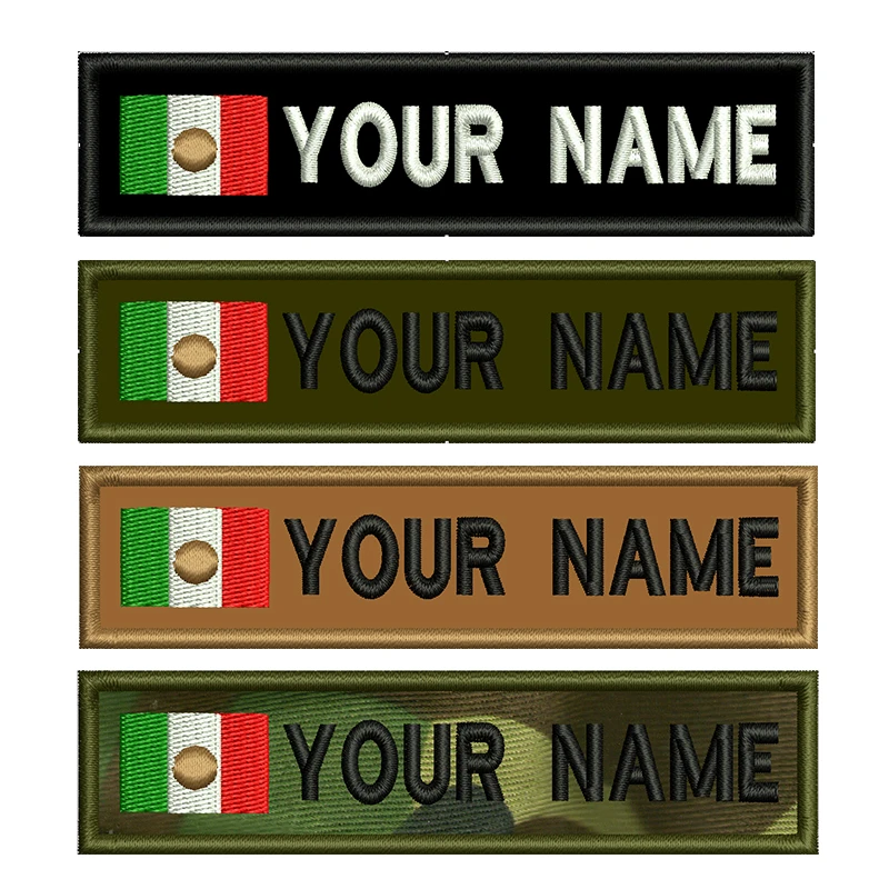 Bordado de bandera mexicana nombre personalizado, de rayas, insignias, gancho de respaldo, para coser, gancho y lazo para ropa, bolsas, sombrero| | AliExpress